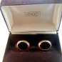 Vintage 1971 Avon Citation Classic Black Cuff Links MIB