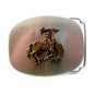 Vintage Western Cowboy Rodeo Horse Rider Belt Buckle Made In U.S.A.