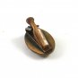 1950's - 1960's True Vintage Aladdins Lamp Tie Clasp Unmarked 102114