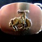 Vintage Broncho Riding Rodeo Belt Buckle Made in U.S.A.