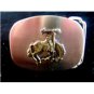 Vintage Broncho Riding Rodeo Belt Buckle Made in U.S.A.