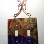 2 Kokopelli Flute Players Double Switch Cover Plate by Steel Images USA 022315F
