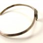 Vintage Native American Sterling & Turquoise Cuff Bracelet