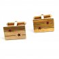 Gold Filled & Red Dress Up Cufflinks by BAB
