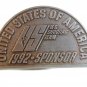 Vintage 1992 U.S.Shooting Team Sponsor Belt Buckle