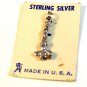 Vintage Sterling Silver Native American Tomahawk Charm