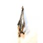 Vintage Sterling Silver Umbrella Brooch