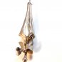 Vintage Sterling Silver Umbrella Brooch
