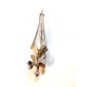 Vintage Sterling Silver Umbrella Brooch