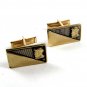 1950's - 1960's Green / Roman Warrior Head Cufflinks 72214