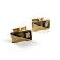 1950's - 1960's Green / Roman Warrior Head Cufflinks 72214