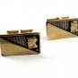 1950's - 1960's Green / Roman Warrior Head Cufflinks 72214