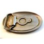 Vintage Horse in front of Fire Flame Belt Buckle
