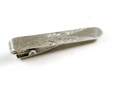 1930's - 50's Sterling Silver Tie Clasp By Marvel 120914