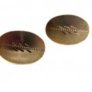 Vintage Retro PRK Sterling Silver Cufflinks 09092013lp