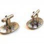 Vintage Retro PRK Sterling Silver Cufflinks 09092013lp