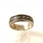 Vintage Sterling Silver Spinner Engagement Ring Size 13
