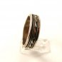 Vintage Sterling Silver Spinner Engagement Ring Size 13