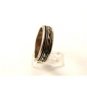 Vintage Sterling Silver Spinner Engagement Ring Size 13