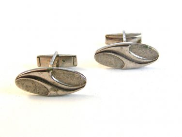 Vintage Silver Tone Cufflinks