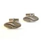 Vintage Silver Tone Cufflinks