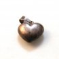 Vintage Sterling Silver Puffy Heart Pendant