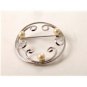 Vintage Beau Sterling Silver And Pearl Brooch