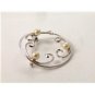 Vintage Beau Sterling Silver And Pearl Brooch