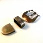 Vintage Sterling Silver Belt Buckle by Lorenzi of Milan Italy
