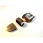 Vintage Sterling Silver Belt Buckle by Lorenzi of Milan Italy