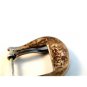 Vintage Sterling Silver Belt Buckle by Lorenzi of Milan Italy