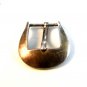 Vintage Sterling Silver Belt Buckle by Lorenzi of Milan Italy