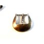 Vintage Sterling Silver Belt Buckle by Lorenzi of Milan Italy