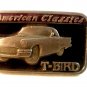 Vintage Authorized American Classics Ford T-Bird Belt Buckle Made in U.S.A.