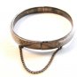 Vintage Sterling Silver Bangle Bracelet Signed B.A.B.