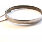 Vintage Sterling Silver Bangle Bracelet Signed B.A.B.