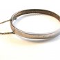Vintage Sterling Silver Bangle Bracelet Signed B.A.B.
