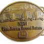 1989 New 5 Series Round Balers Belt Buckle by John Deere