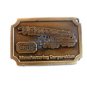 Vintage Cooper Manufacturing Corporation Belt Buckle U.S.A.