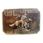 Vintage Pony Express First With The U.S. Mail Buckle
