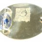 Vintage Silvertone Iitial / Letter S Belt Buckle By Award Design Medals 62915