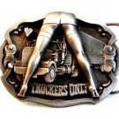 1992 Truckers Only Belt Buckle made in U.S.A.