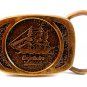 Vintage Captain Black Pipe Tobacco Belt Buckle