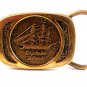 Vintage Captain Black Pipe Tobacco Belt Buckle
