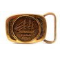 Vintage Captain Black Pipe Tobacco Belt Buckle
