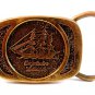 Vintage Captain Black Pipe Tobacco Belt Buckle