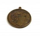 Vintage Alexander The Great 2 Sided Pendant / Coin