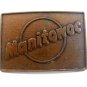 Vintage Manitowac Belt Buckle