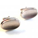 Vintage Silver Tone Cufflinks Signed With The Letter A