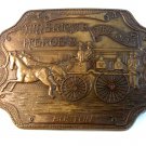 Vintage America's Hero's Fire Department Boston Belt Buckle